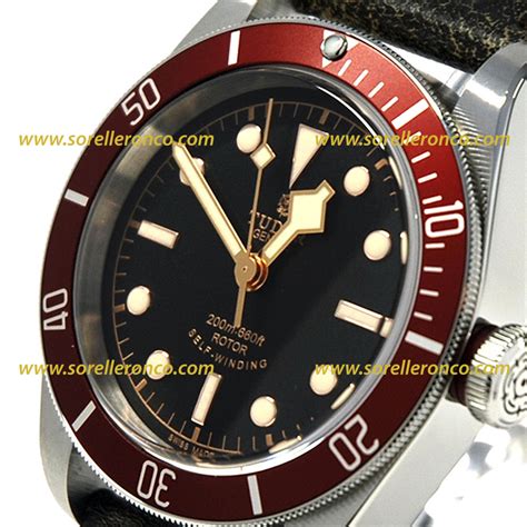 ghiera orologio tudor|Nuovo Tudor Black Bay 41 mm ghiera rossa con certificazione.